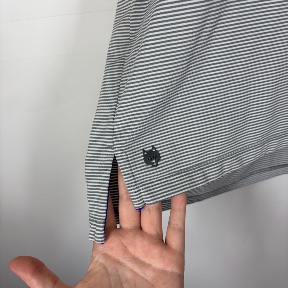 Greyson Men’s Stripe Polo Size Medium - Picture 5 of 9